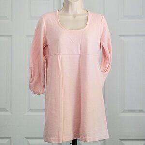 NWOT Cotton Pale Pink Cover Up with Pockets